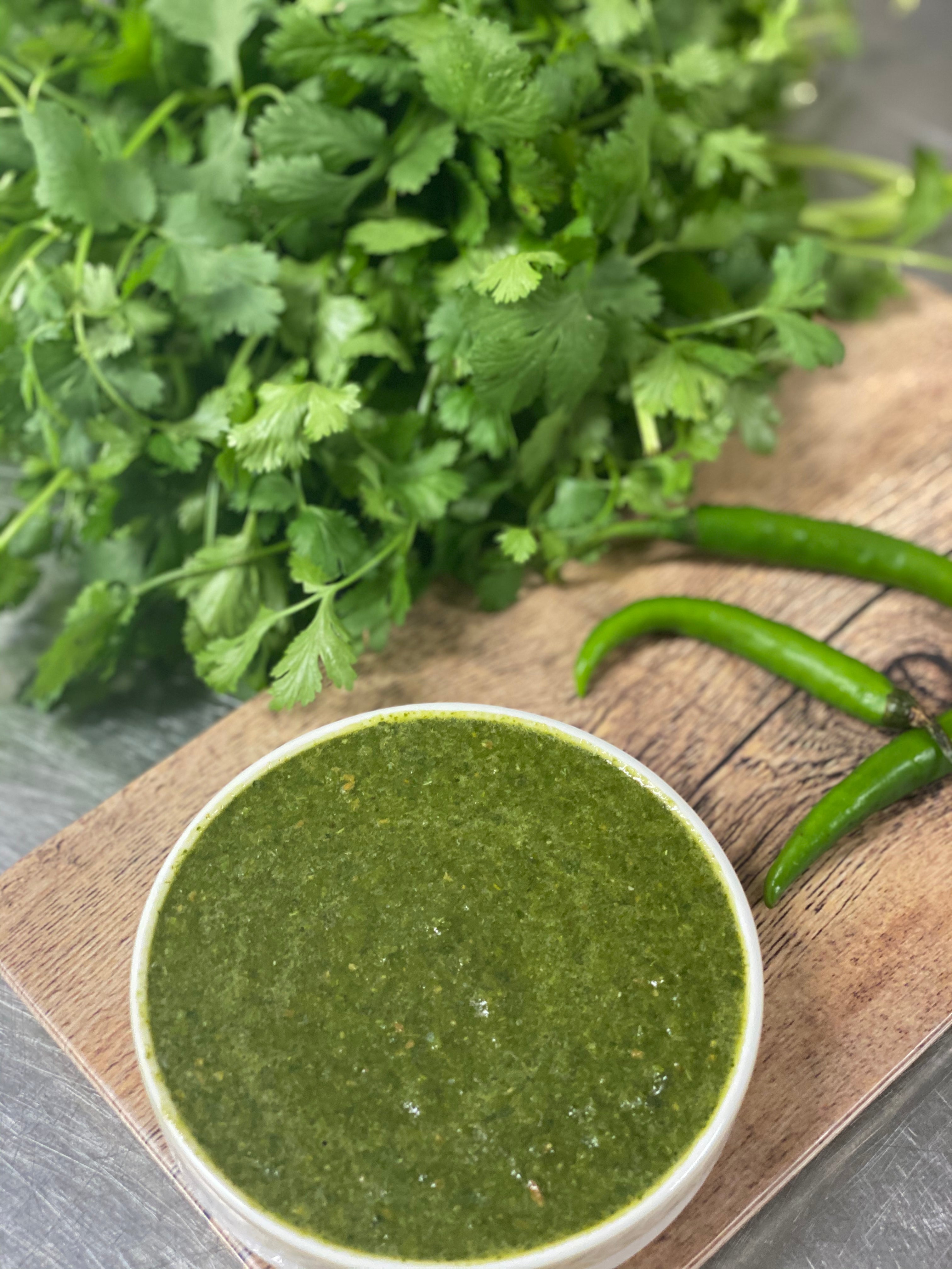 Secrets of our famous Green Chutney