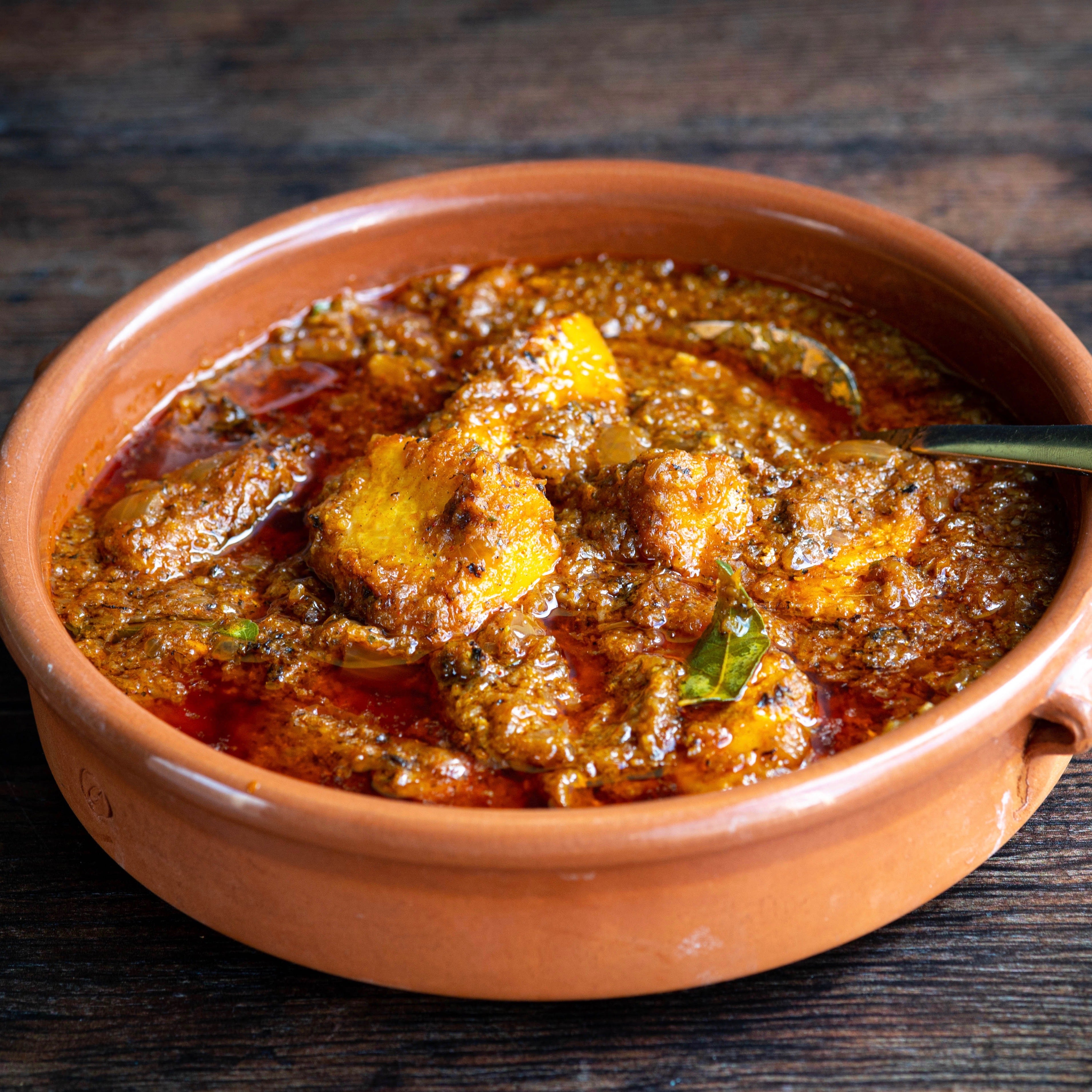 Chepala pulusu (Monkfish curry)